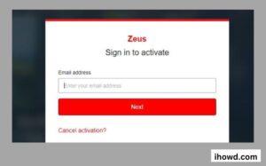 How to Activate Zeus Network