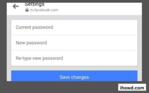 How to Change Password on Messenger 
