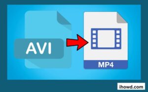 How to Convert avi to mp4