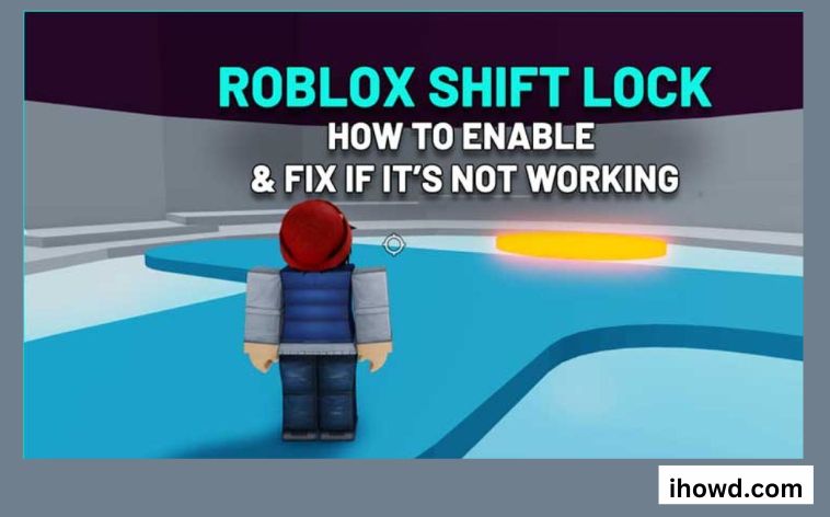 How to turn on shift lock in Roblox