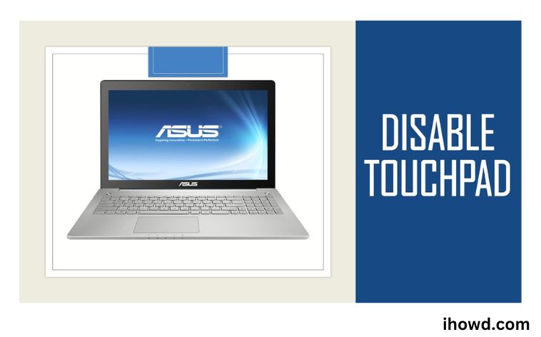 How To Disable Asus Touchpad