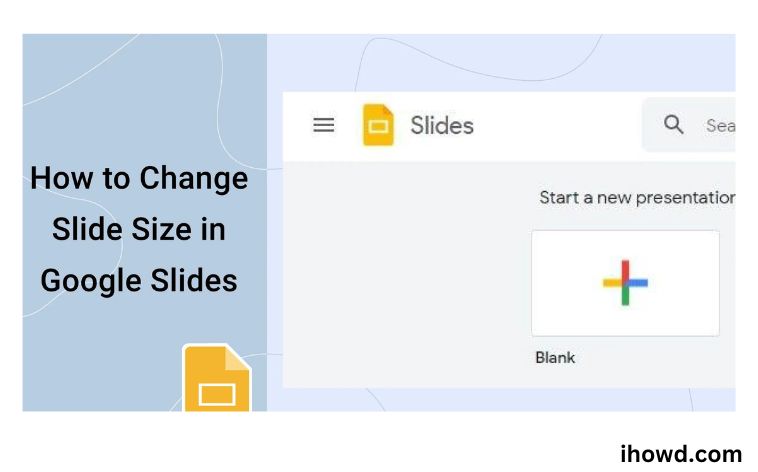 How to Change Slide Sizes in Google Slides