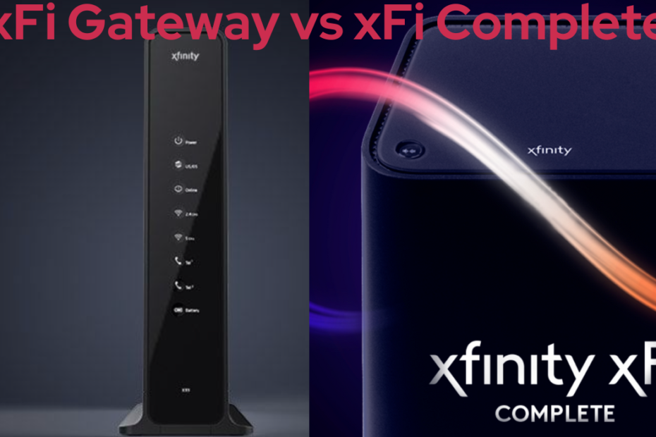 xFi Gateway VS. xFi Complete